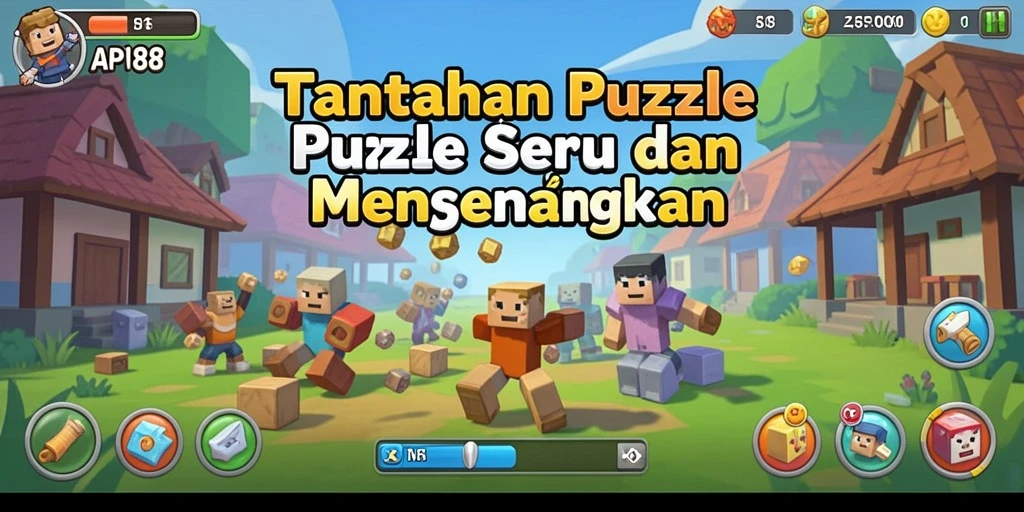 Tangkapan layar gameplay API88 dengan teka-teki menantang.