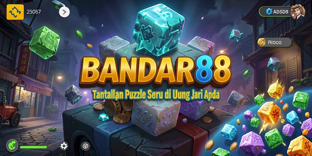 Tampilan gameplay BANDAR88 dengan tantangan puzzle yang menarik.