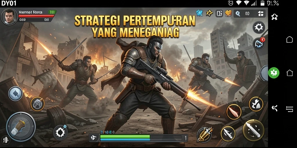 Gameplay strategi mendalam dan seru dari DY01.