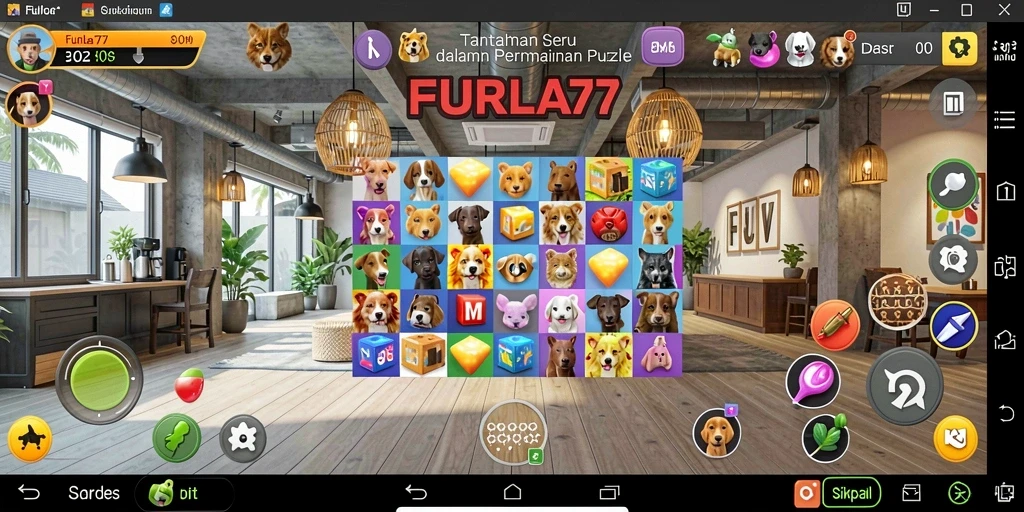 Tangkapan layar <strong>FURLA77</strong> menunjukkan keseruan gameplay Puzzle.