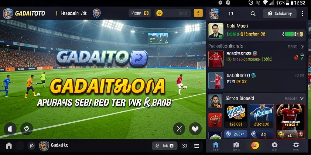 Tampilan utama GADAITOTO dengan fitur taruhan olahraga yang menarik.