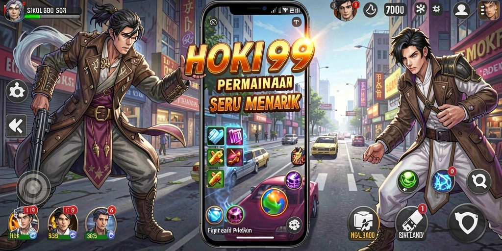 Tampilan gameplay HOKI99 yang menarik dan interaktif.