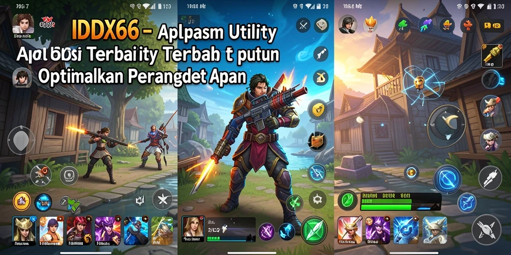 Tampilan antarmuka IDX66 yang jelas dan mudah dipahami.