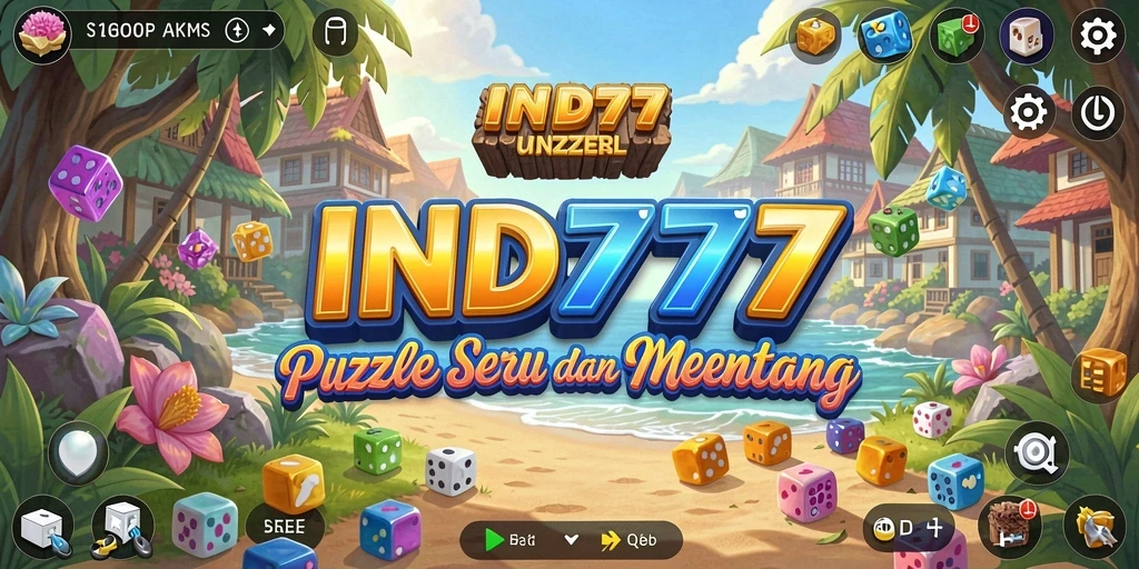 Tampilan gameplay IND777 yang menarik dalam menyelesaikan puzzle.