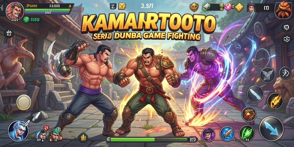 Tampilan epik dari pertarungan di KAMARTOTO.