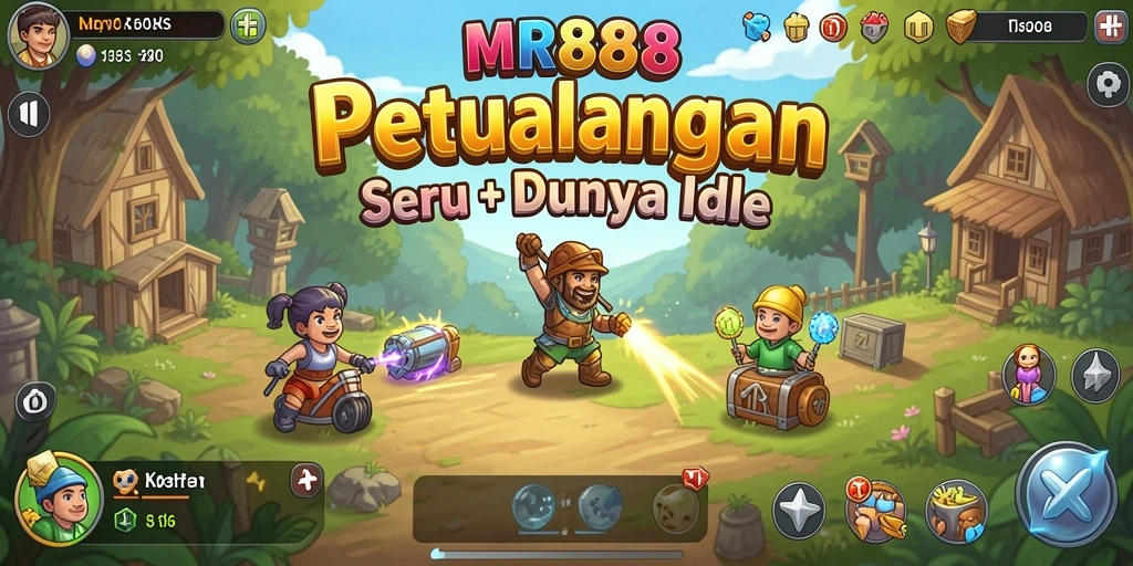 Gameplay seru MR888 dengan elemen Idle yang menarik.