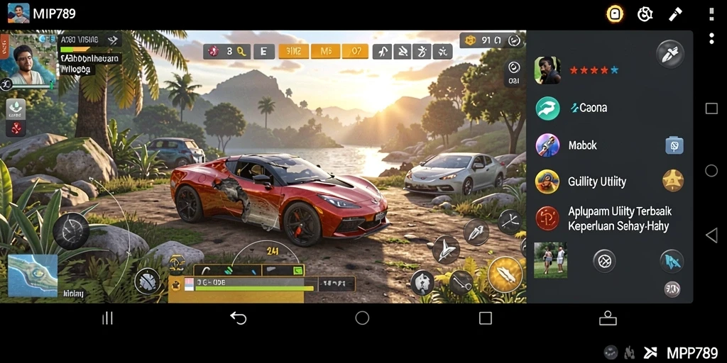 Screenshot MVP789 menunjukkan fitur pengingat dan antarmuka pengguna yang intuitif.