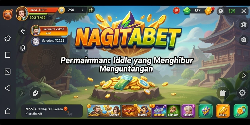 Tampilan gameplay NAGITABET yang menarik dan interaktif.