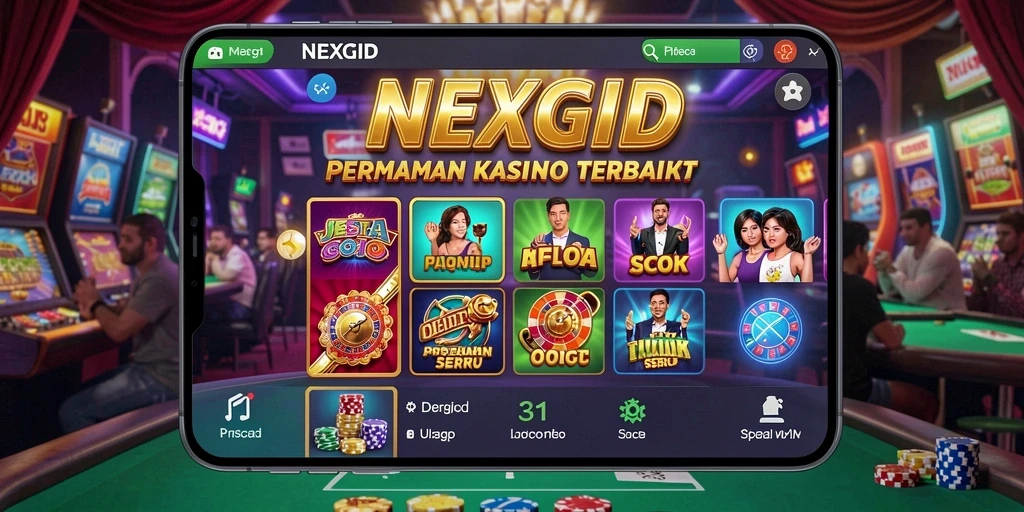 Tampilan gameplay Kasino yang menarik di NEXGID.
