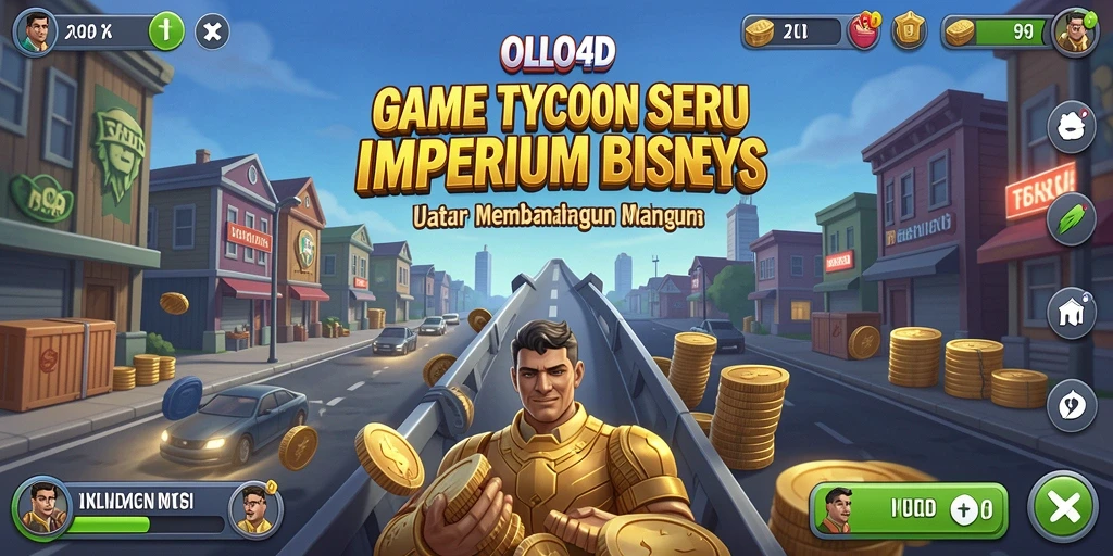 Screenshot gameplay OLLO4D menampilkan strategi Tycoon yang seru.
