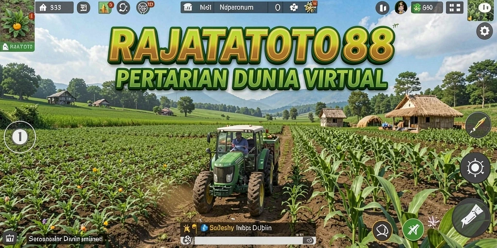 Tangkapan layar gameplay <strong>RAJATOTO88</strong> menampilkan pengalaman bertani yang seru.
