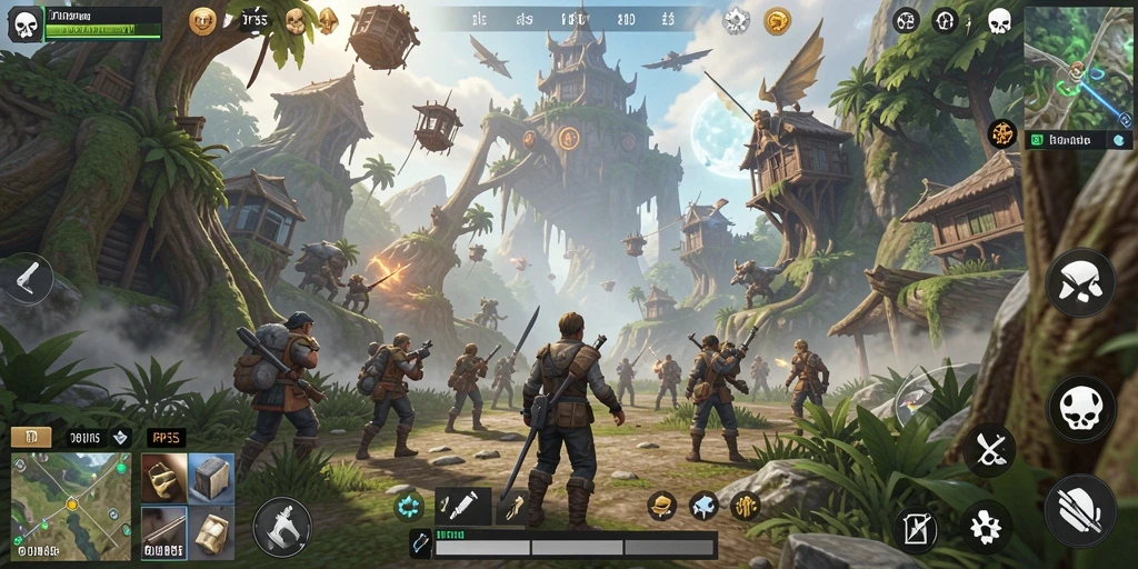 Gameplay seru di dunia terbuka RP55.
