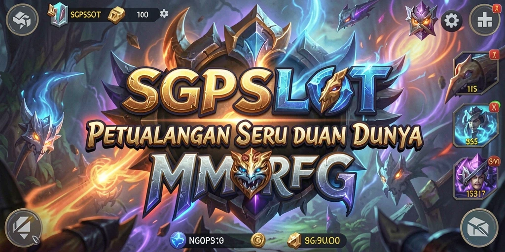 Tampilan gameplay SGPSLOT dengan visual menawan dalam petualangan MMORPG.