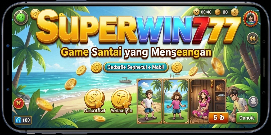 Gameplay menyenangkan dan seru dari SUPERWIN777.